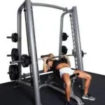 planet fitness smith machine bar weight
