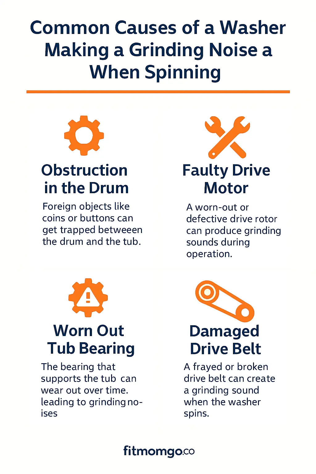 DIY Washer Noise Troubleshooting Flowchart